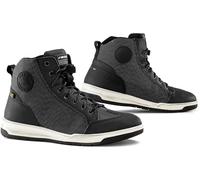 Falco Pyro 2 Chaussures de moto imperméables, noir-gris, taille 42 pour homme