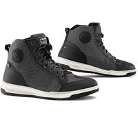 Falco Pyro 2 Chaussures de moto imperméables, noir-gris, taille 42 pour homme