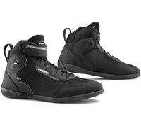 Falco Speedox 2 Chaussures de moto pour femmes, noir-gris, taille 38
