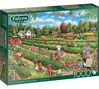 Falcon 11340 Debbie Cook cueillette de fraises 1000 pièces puzzle