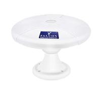 Falcon Antenne TV d'extérieur DTV UFO - Réception à 360°, UHF 460-862 MHz, Full HD/4K, Smart TV, résistante aux intempéries, câble d'antenne de 6 m, prend en charge 2 téléviseurs, amplificateur de