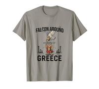 Falcon Around & Finding Out - Funny Greece Spartan Owl T-Shirt