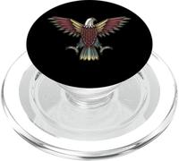 Falcon Bird Art Native American Indigenous People Indian Day PopSockets PopGrip pour MagSafe