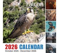 Falcon Calendar 2026: Swift hunters and sharp-eyed guardians dominating the skies