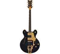 Falcon Center Block LTD with String-Thru Bigsby and Gold Hardware EBO Midnight Sapphire