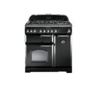 Piano de cuisson gaz FALCON DELUX90 MIXT NOIR/LAITON
