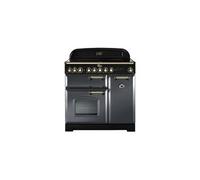 Piano de cuisson vitrocéramique FALCON CLASSIC DELUXE 90 ARDOISE LAITON