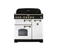 Piano de cuisson vitrocéramique FALCON CLASSIC DELUXE 90 BLANC LAITON