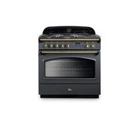 Piano de cuisson gaz FALCON CLASSIC FX TAB GAZ 90 CM ARDOISE LAITON