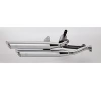 FALCON Cromo Line 2 Silencieux Droit FECHTER YAMAHA XV1100 Virago 1063 cc 89-99
