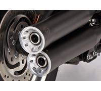 FALCON Double Groove slip sur échappement enduit d’acier inoxydable noir mat, noir