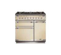Piano de cuisson gaz FALCON ELISE 90 CREME NICKEL BROSSÉ
