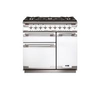 Piano de cuisson gaz FALCON ELISE90 MIXT BLANC
