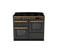 Piano de cuisson mixte FALCON ESTEL DELUXE OC TAB MIX 110 CM ARDOISE L