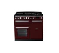 Falcon ESTEL DELUXE TAB GAZ 100 CM BORDEAUX CHROME