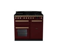 Piano de cuisson gaz FALCON ESTEL DELUXE TAB GAZ 100 CM BORDEAUX LAI