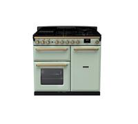 Falcon ESTEL DELUXE TAB GAZ 100 CM VERT PASTEL LAITON ANTIQUE