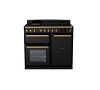 Falcon ESTEL DELUXE TAB IND 100 CM NOIR BRILLANT LAITON ANTIQUE