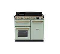 Falcon ESTEL DELUXE TAB IND 100 CM VERT PASTEL LAITON ANTIQUE