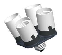 Falcon Eyes AD-4E27 support de lampe quadruple pour ampoules E27