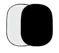 Falcon Eyes Background Board R-1482WB blanc/noir 148x200 cm - fond pliable réversible pour photo et vidéo
