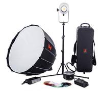 Falcon Eyes BL-30TD-K1 kit d'éclairage LED bicolore dimmable avec accessoires complets