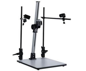 Falcon Eyes Copy Stand CS-730 - table de reproduction professionnelle avec support caméra réglable et deux supports de lampe flexibles