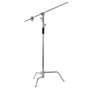 FALCON EYES CS-2450 C-Stand robuste avec perche (chrome)