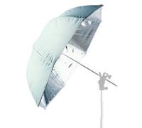 Falcon Eyes Jumbo parapluie flash UR-T86S argent/blanc 216 cm