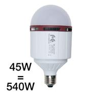 Falcon Eyes lampe LED lumière du jour 45W E27 ML-LED45F avec température de couleur 5500-5700K