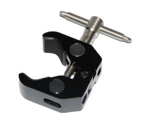 Falcon Eyes Mini Buisklem MC-35T pour tubes de 1 à 3,5 cm avec support double spigot