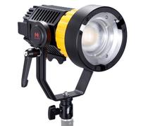 Falcon Eyes Mini LED Fresnel P-12 120W - lampe LED compacte avec 7 effets spéciaux et contrôle DMX