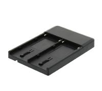 Falcon Eyes NP-F adaptateur de batterie AD-PS1 V-Mount vers F-Mount pour deux batteries Sony NP-F
