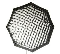 Falcon Eyes octabox pliable avec nid d'abeille FEOB-11HC 110 cm pour portrait et photographie de produits