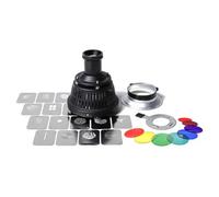 Falcon Eyes Optical Snoot FTA-OS3 avec 16 formes et 6 filtres de couleur pour effets de lumière créatifs