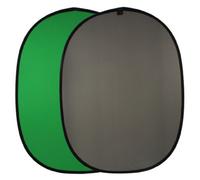 Falcon Eyes panneau de fond BCP-10-03 vert/gris 148x200 cm réversible avec sac de transport