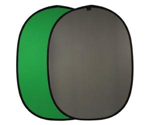 Falcon Eyes panneau de fond BCP-10-03 vert/gris 148x200 cm réversible avec sac de transport