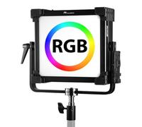Falcon Eyes RGB LED Paneel Desal DS-811 30x30 cm - panneau professionnel 200W avec 560 LEDs et contrôle Bluetooth