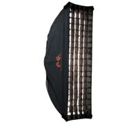 Falcon Eyes Softbox 40x180 cm avec grille nid d'abeille FER-SB40180HC pour éclairage de studio professionnel