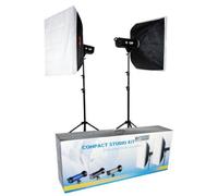 Falcon Eyes Studioflitsset TFK-2900A avec 2 flashes de 900Ws et accessoires complets