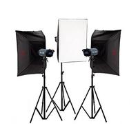 Falcon Eyes Tfk-3400l Flash de Studio Ensemble avec écran LCD