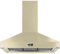 Falcon - Hotte Décorative Murale Pkr110 Sup/Ext Crem/Chrom