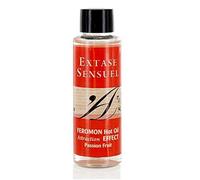 Falcon Huile de Massage Chauffant Feromon Extase Sensual Au Parfum de Fruit de Passion, Aphrodisiaque, 100 Ml 100 ml