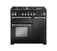 Falcon Cuisinière Kitchener 90 pose libre 90 cm auto-nettoyante noir mat