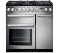 Falcon Piano de cuisson gaz 140l 5 feux inox/chrome - NEX90DFSSCEU