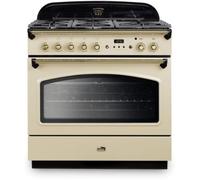Falcon - Piano De Cuisson Gaz Classic Fx Tab Gaz 90 Cmcreme Laiton