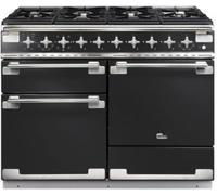 Falcon - Piano De Cuisson Gaz Elise 110 Charbon Mat Satiné Nickel