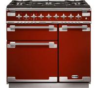 Piano de cuisson gaz FALCON ELISE90 MIXT ROUGE CERISE