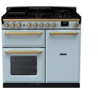 Falcon - Piano De Cuisson Gaz Estel Deluxe Tab Gaz 100 Cm Bleu Pastel