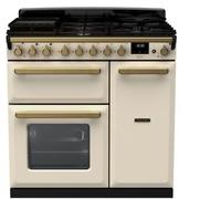 Falcon - Piano De Cuisson Gaz Estel Deluxe Tab Gaz 90 Cm Creme Pastel